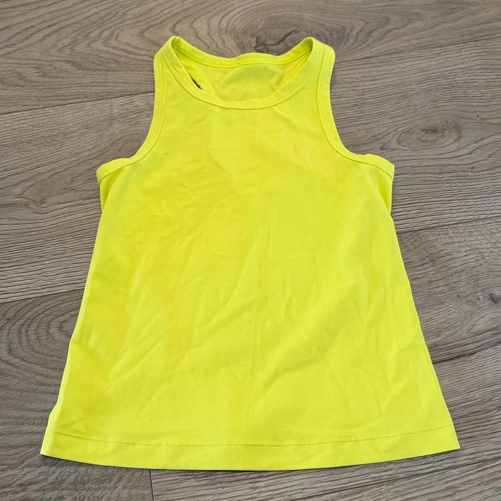 Lululemon Neon Yellow Racerback Tank Top - Picture 4 of 4